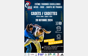 Tournoi cadets Excellence de Nogent sur Oise