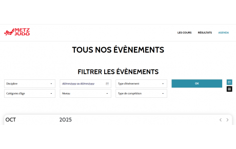 Voir les compétitions à venir