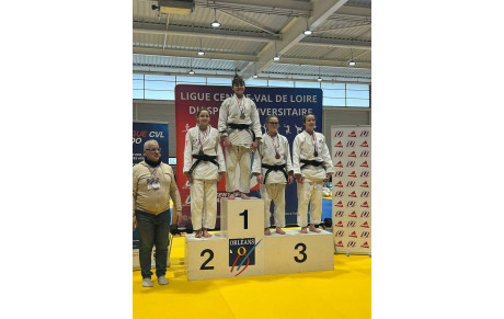 Lucille sur un podium national