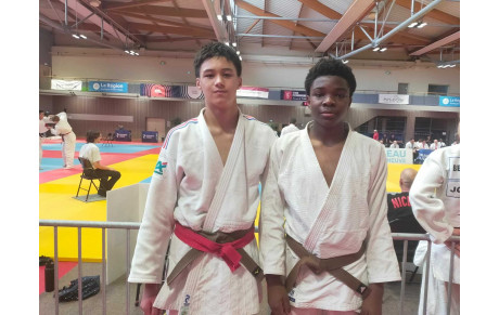 Timothé et Jessy aux France espoirs