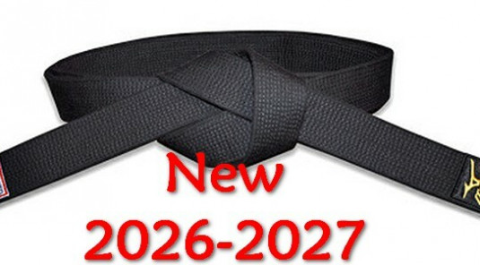 Modification du passage de grade ceinture noire