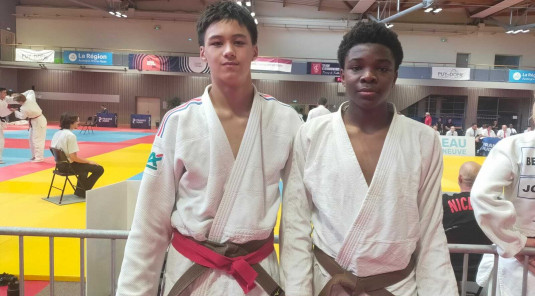 Timothé et Jessy aux France espoirs